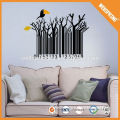 Popular wall decals reusable swallow and willow branches wall sticker